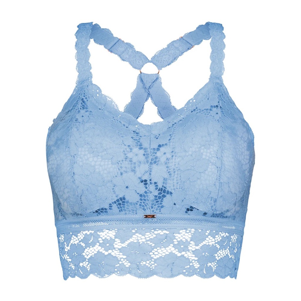 JadyK Juliette bralette Powder Blue Sz L/XL